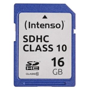Memory Card SD Intenso Class 10 16GB Micro SDXC 25MB/s