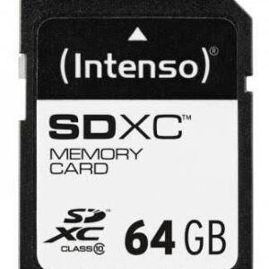 Memory Card SD Intenso 64GB Classe 10 10MB/s