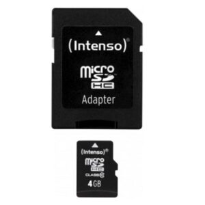 Memory Card Micro SD Intenso Classe 10 4GB 25MB/s