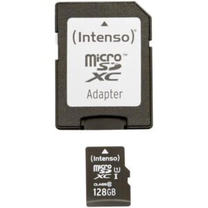Memory Card Micro SD Intenso 128GB Classe 10 45MB/s