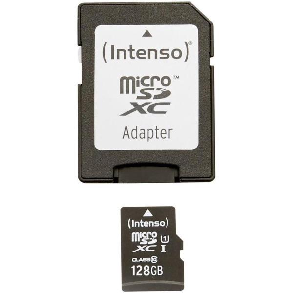 Memory Card Micro SD Intenso 128GB Classe 10 45MB/s