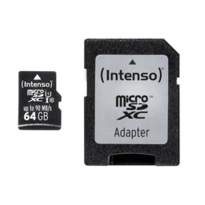 Micro SD Intenso High Capacity 64GB UHS-I Classe 10 90MB/s