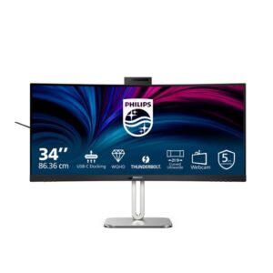 Monitor Philips 34B1U6603CH 34" Curvo 4K UHD USB-C