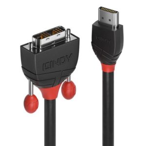 Cavo HDMI/DVI-D Lindy 3 metri Nero High Speed