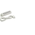 Multipresa Legrand 6 Prese Bipasso 10/16A con Cavo 1.5m Bianco