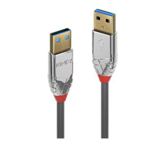Cavo USB 3.2 Lindy Tipo AA 5Gbps Cromo Line 0.5m - SKU: 36625-LND