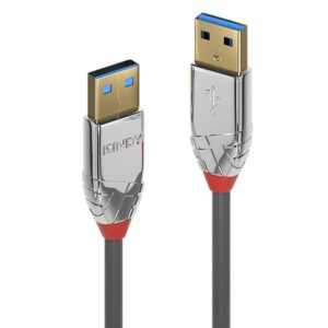 Cavo USB 3.0 Lindy Tipo A MaschioMaschio 1 Metro Grigio - SKU: 36626