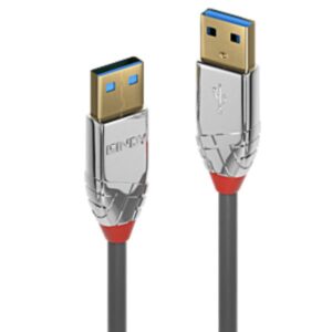 Cavo USB 3.2 Lindy Tipo A a A 5Gbps Cromo Line 3 Metri - SKU: 36628-LND