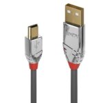 Cavo USB 2.0 Lindy Tipo A a Mini-B 7.5 Metri Nero