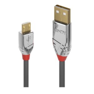 Cavo USB 2.0 Lindy Tipo A a Micro B 5 Metri Grigio - SKU: 36654