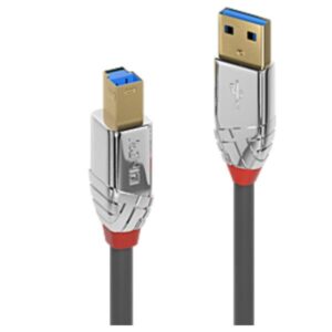 Cavo USB 3.2 Lindy Tipo A a B 5 Gbps Cromo Line 2 Metri - SKU: 36662-LND