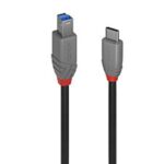 Cavo USB 3.2 Lindy Tipo C a B 5Gbps 0.5m