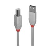 Cavo USB 2.0 Lindy Tipo A a B Grigio