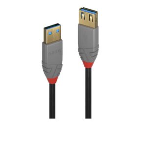 Prolunga USB 3.0 Lindy Tipo A MaschioFemmina 2 Metri Nero - SKU: 36762
