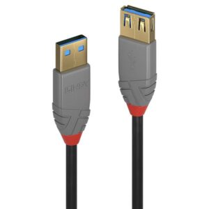 Prolunga USB 3.0 Lindy Tipo A Nero 3 Metri - SKU: 36763