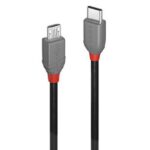 Cavo USB-C a Micro-B Lindy Anthra Line 1.5m USB 2.0