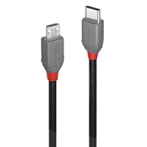 Cavo USB-C a Micro-B Lindy Anthra Line 1.5m USB 2.0 - SKU: 36892-LND
