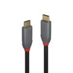 Cavo USB-C Lindy Anthra Line 1m USB 3.2 20Gbps 5A PD