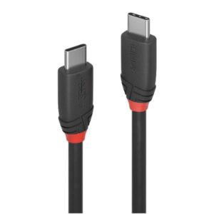 Cavo USB-C Lindy USB 3.2 Tipo C a C 20Gbits 3A 1m Nero - SKU: 36906