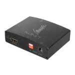 Box Connessione Lindy Audio Extractor HDMI Nero Metallo