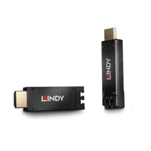 Extender HDMI Fibra Lindy Nero Metallo