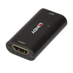 Extender Video Lindy Repeater HDMI Nero Metallo