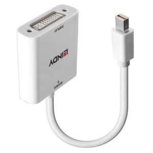 Adattatore Mini DisplayPort a DVI Lindy Bianco