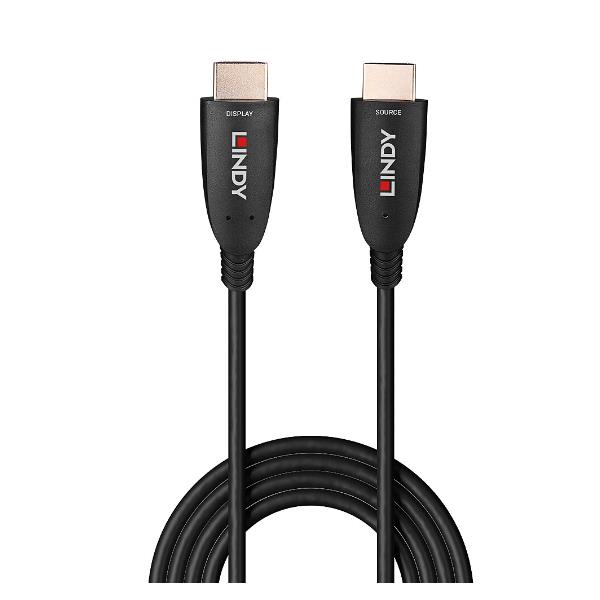 Extender Video HDMI 8K60 Lindy Cavo Ibrido Fibra Ottica 10m