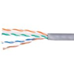 Cavo Ethernet Cat-6 UTP Equip 100m Grigio LSZH 23AWG