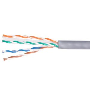 Cavo Ethernet Cat-6 UTP Equip 100m Grigio LSZH 23AWG