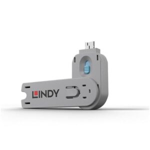 Cavo di Sicurezza Portatile Lindy Blocca Porte USB Argento