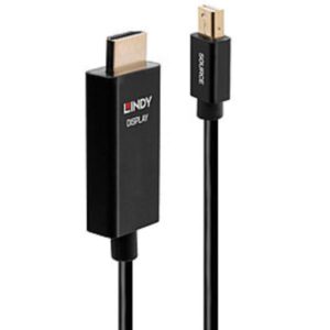 Cavo Mini DisplayPort HDMI Lindy 1m HDR Attivo