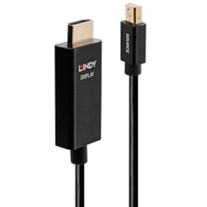 Cavo Mini DisplayPort HDMI Lindy 2 metri HDR Attivo
