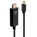 Cavo Mini DisplayPort HDMI Lindy 3 metri HDR Attivo