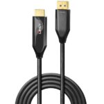 Cavo DisplayPort 1.4 a HDMI Lindy Attivo 8K60 3 metri