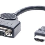 Adattatore HDMI a DVI-D Lindy Nero