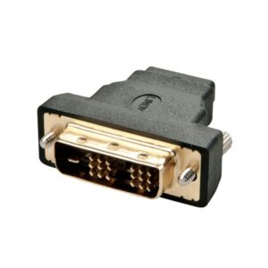 Adattatore HDMI a DVI-D Lindy Nero