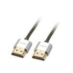 Cavo HDMI 2.0 Lindy Slim Silver 3 metri High Speed