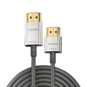 Cavo HDMI 2.0 Lindy Slim Silver 4.5 metri High Speed