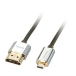 Cavo HDMI 2.0 Lindy Slim High Speed 1 metro