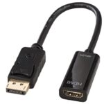 Adattatore DisplayPort a HDMI Lindy 4K Passivo Nero
