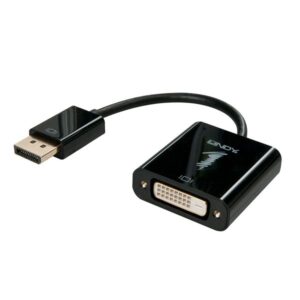 Adattatore DisplayPort a DVI-D Attivo Lindy Nero