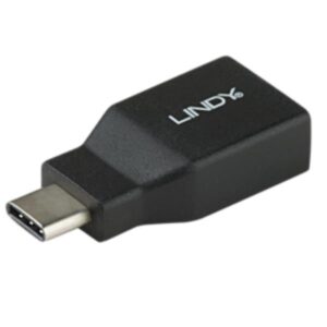 Adattatore USB Lindy USB-C a USB-A 3.2 Nero - SKU: 41899-LND