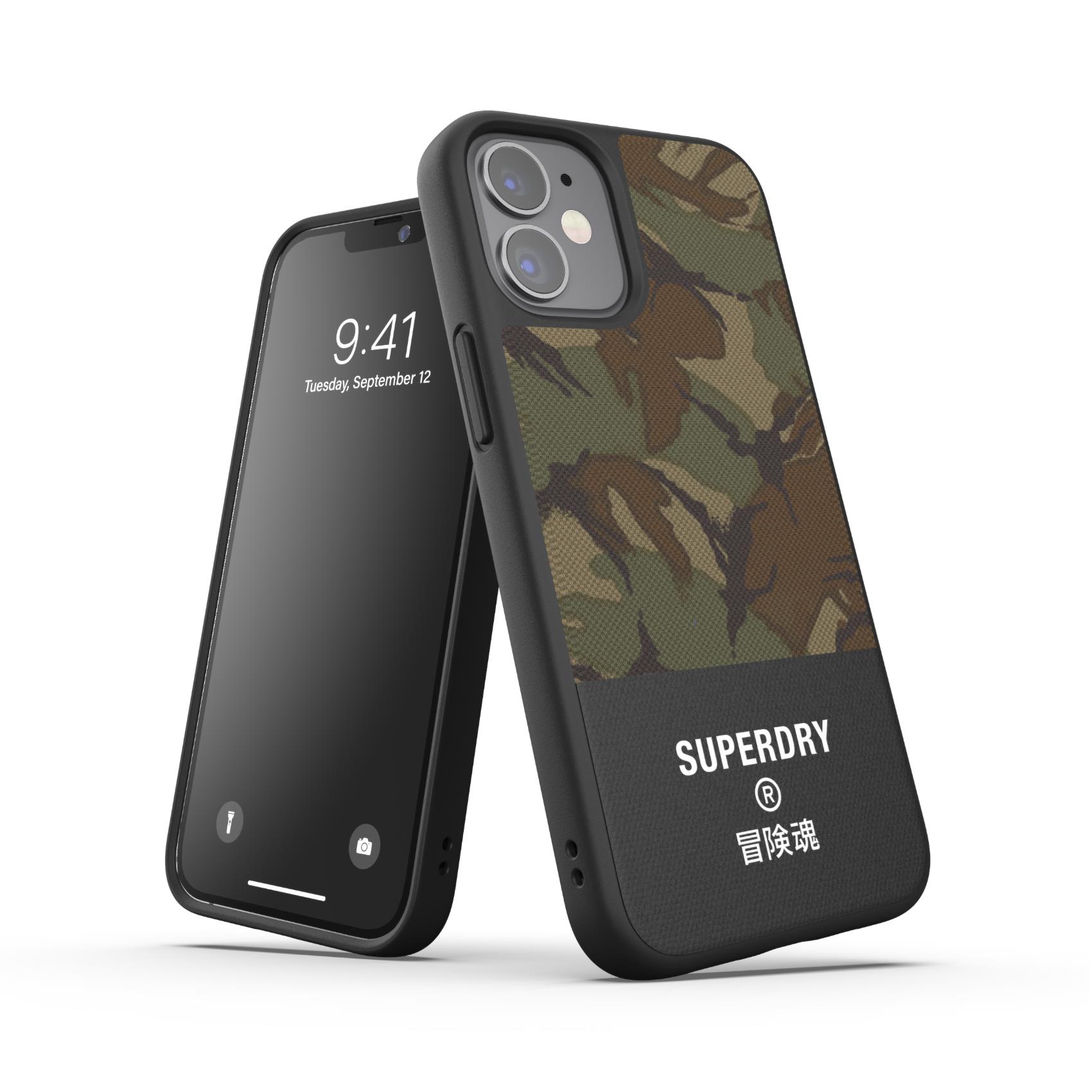 Cover Smartphone Superdry per Apple iPhone 12 Mini Nero