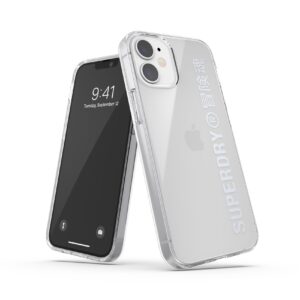 Cover Smartphone Superdry per iPhone 12 Mini Trasparente