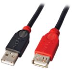 Prolunga USB 2.0 Lindy Attiva 5 Metri Nero
