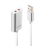 Adattatore USB Audio Lindy USB A a Jack 3.5mm Stereo