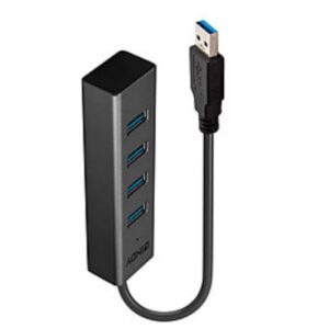 Hub USB 3.0 Lindy 4 Porte Nero - SKU: 43324-LND