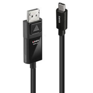 Cavo Adattatore USB-C a DisplayPort Lindy 8K60 3 Metri Nero - SKU: 43343-LND