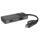 Adattatore USB-C a HDMI e VGA Lindy Dock Connector 30 Pin